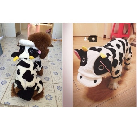 Cow Costume for Dogs and Cats