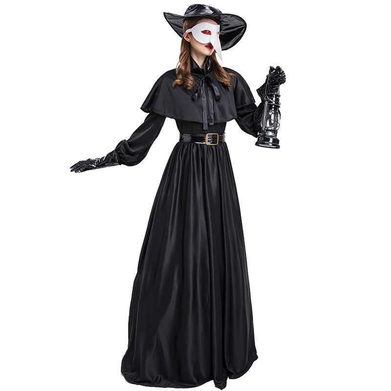 Women's Gothic Plague Doctor Costume