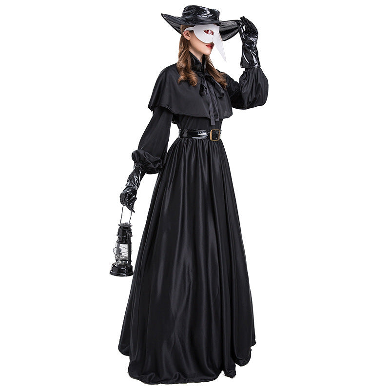 Women's Gothic Plague Doctor Costume