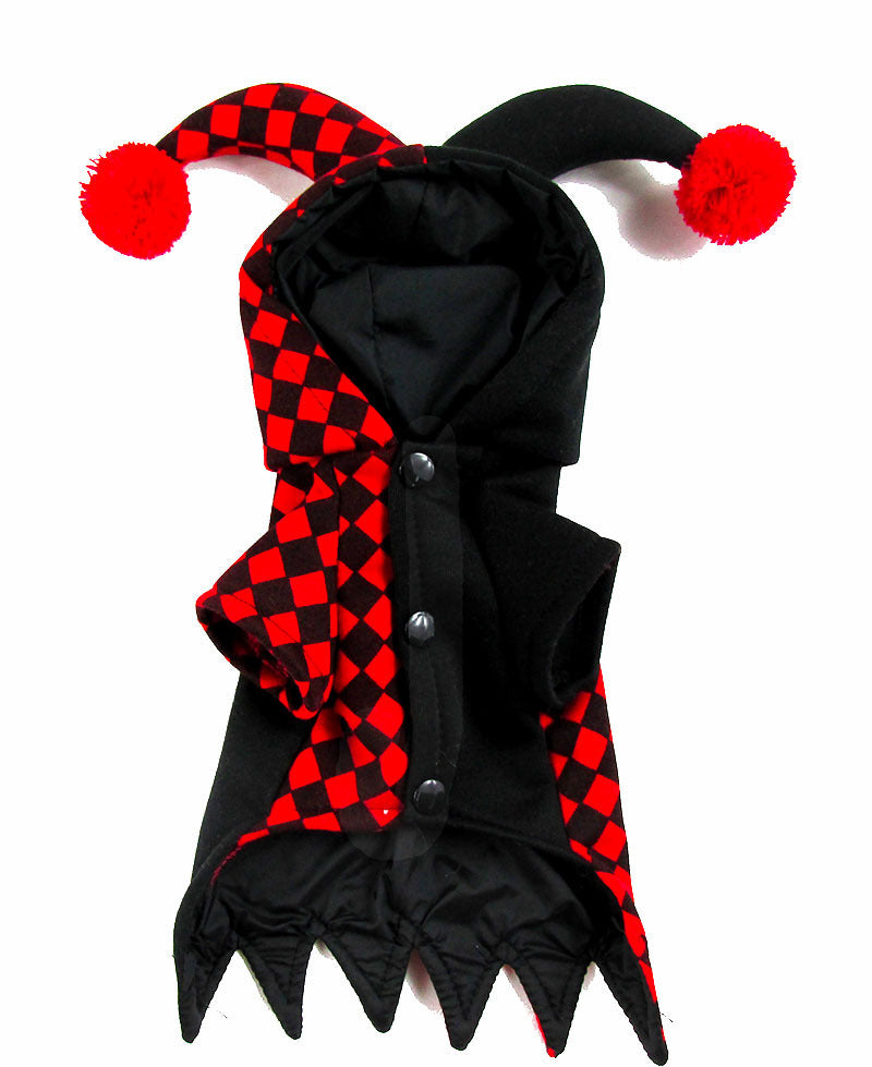 Halloween Funny Clown Dog Cat Costume
