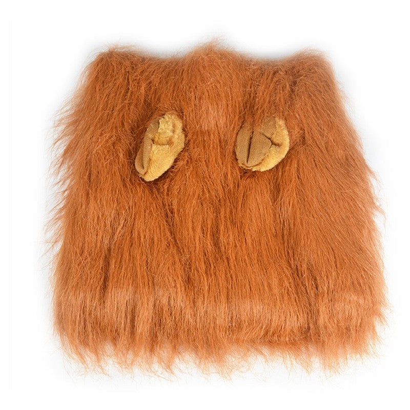 Long Lion Mane Dog Costume