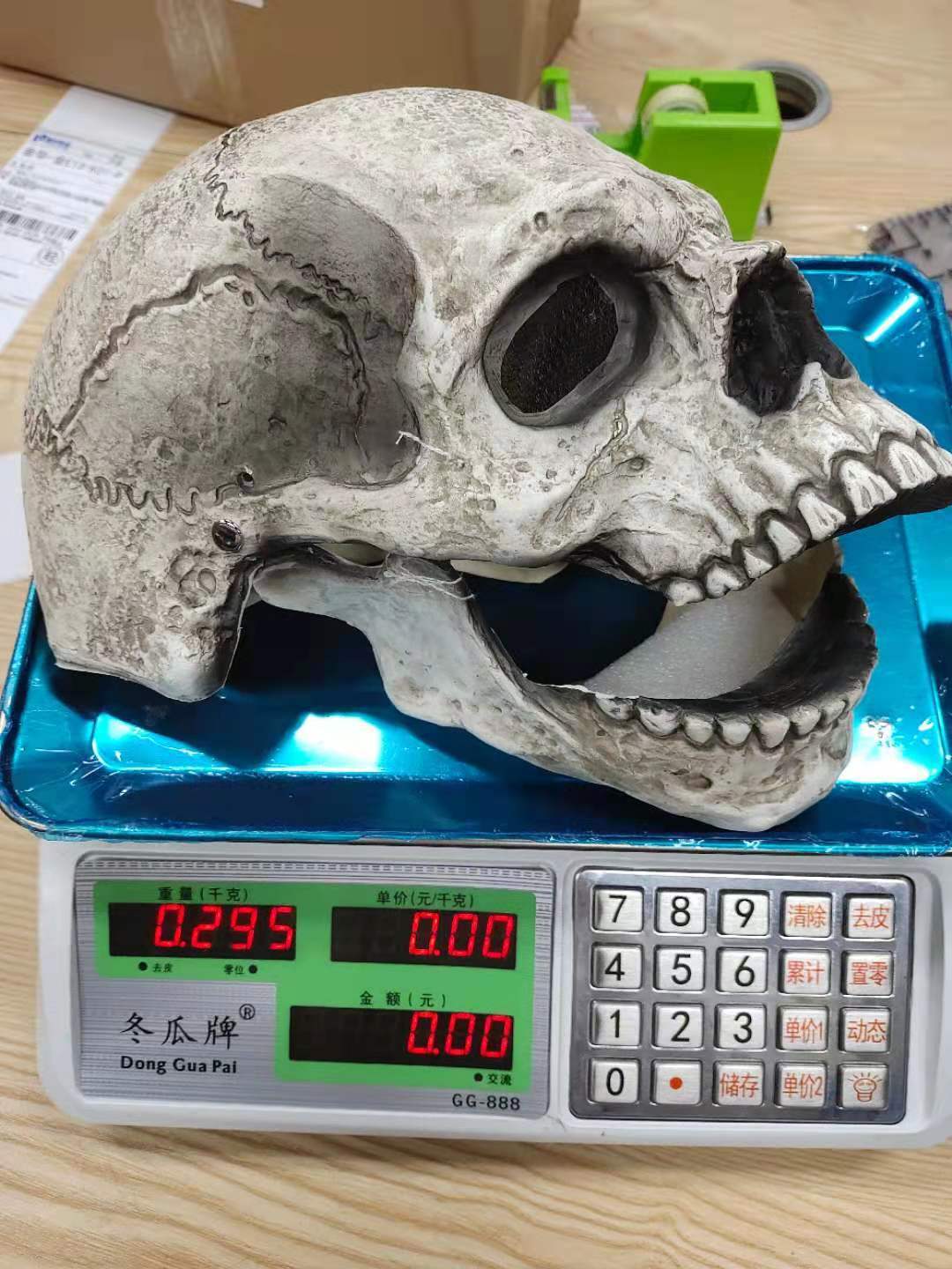 Movable Jaw Skull Mask