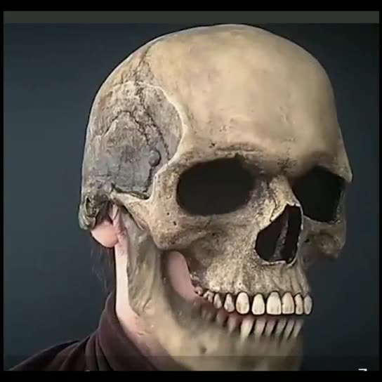 Movable Jaw Skull Mask