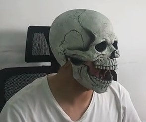 Movable Jaw Skull Mask