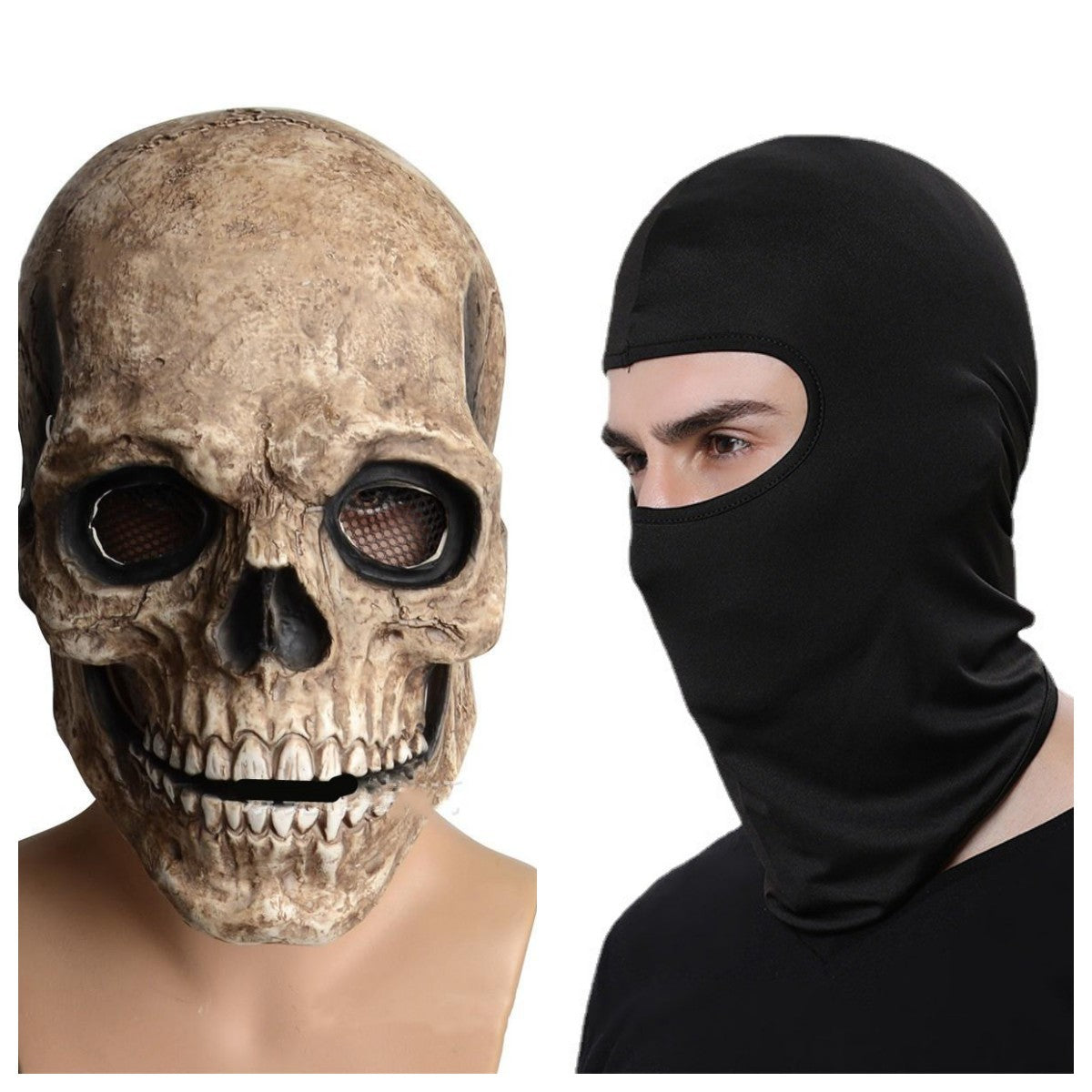Movable Jaw Skull Mask