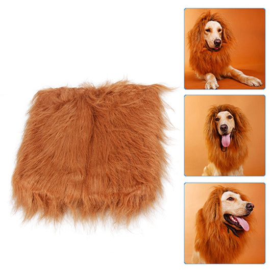 Long Lion Mane Dog Costume