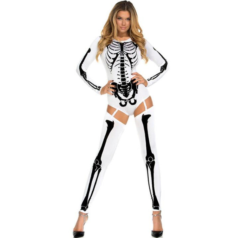 Women's Sexy Skeleton Costume