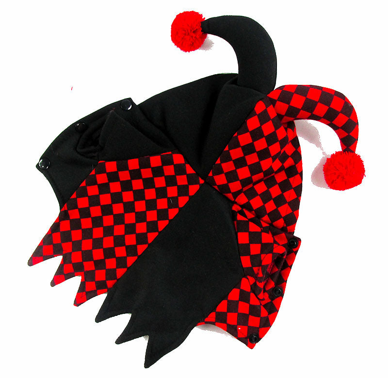 Halloween Funny Clown Dog Cat Costume