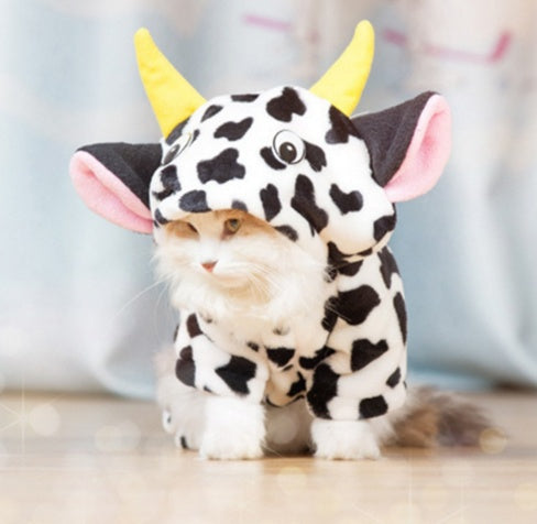 Cow Costume for Dogs and Cats