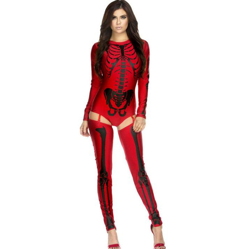 Women's Sexy Skeleton Costume