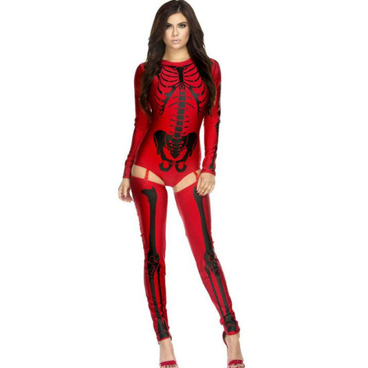 Women's Sexy Skeleton Costume