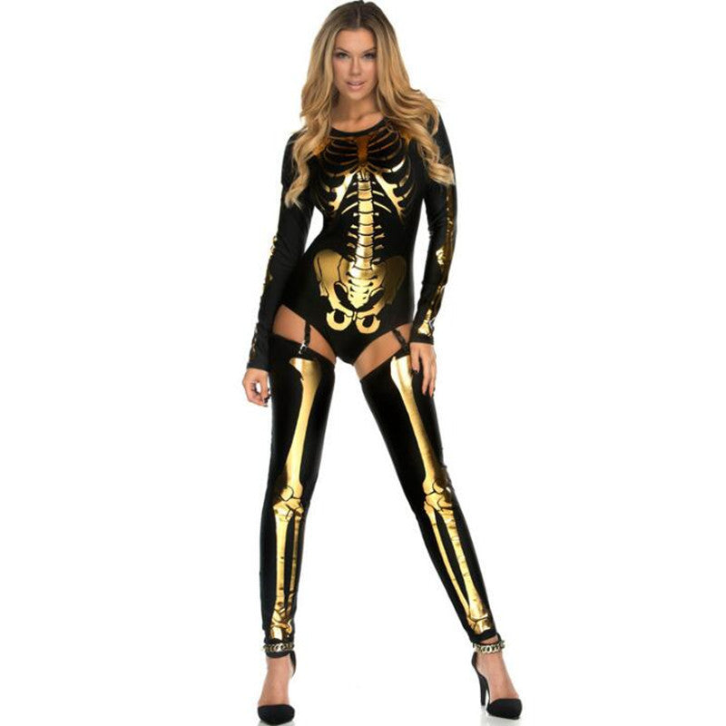 Women's Sexy Skeleton Costume