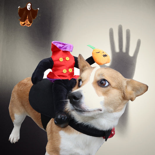 Headless Horseman Dog Costume